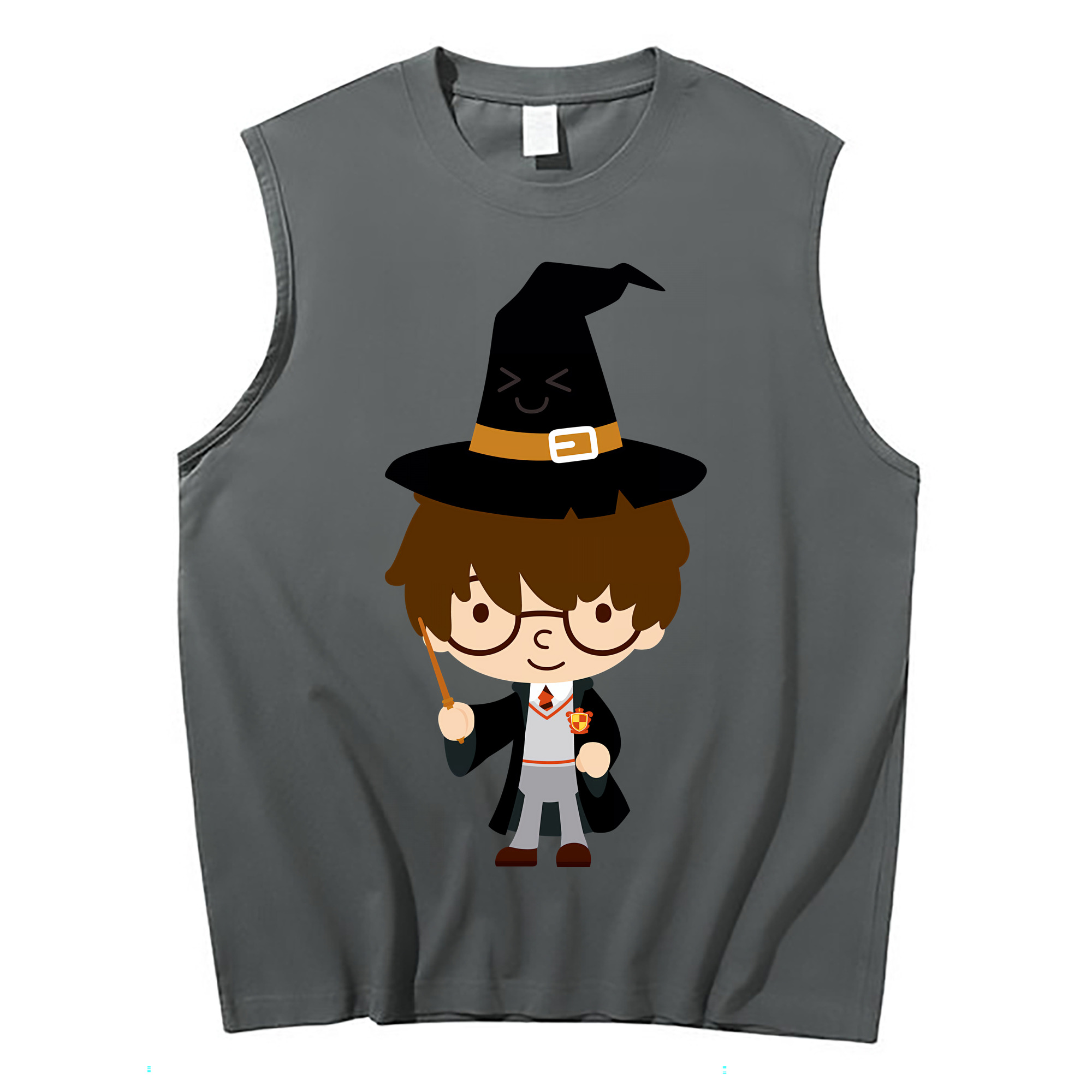 （画像用） Harry Potter ハリー・ポッターシリーズ コットン100％タンクトップ（フロントプリント）